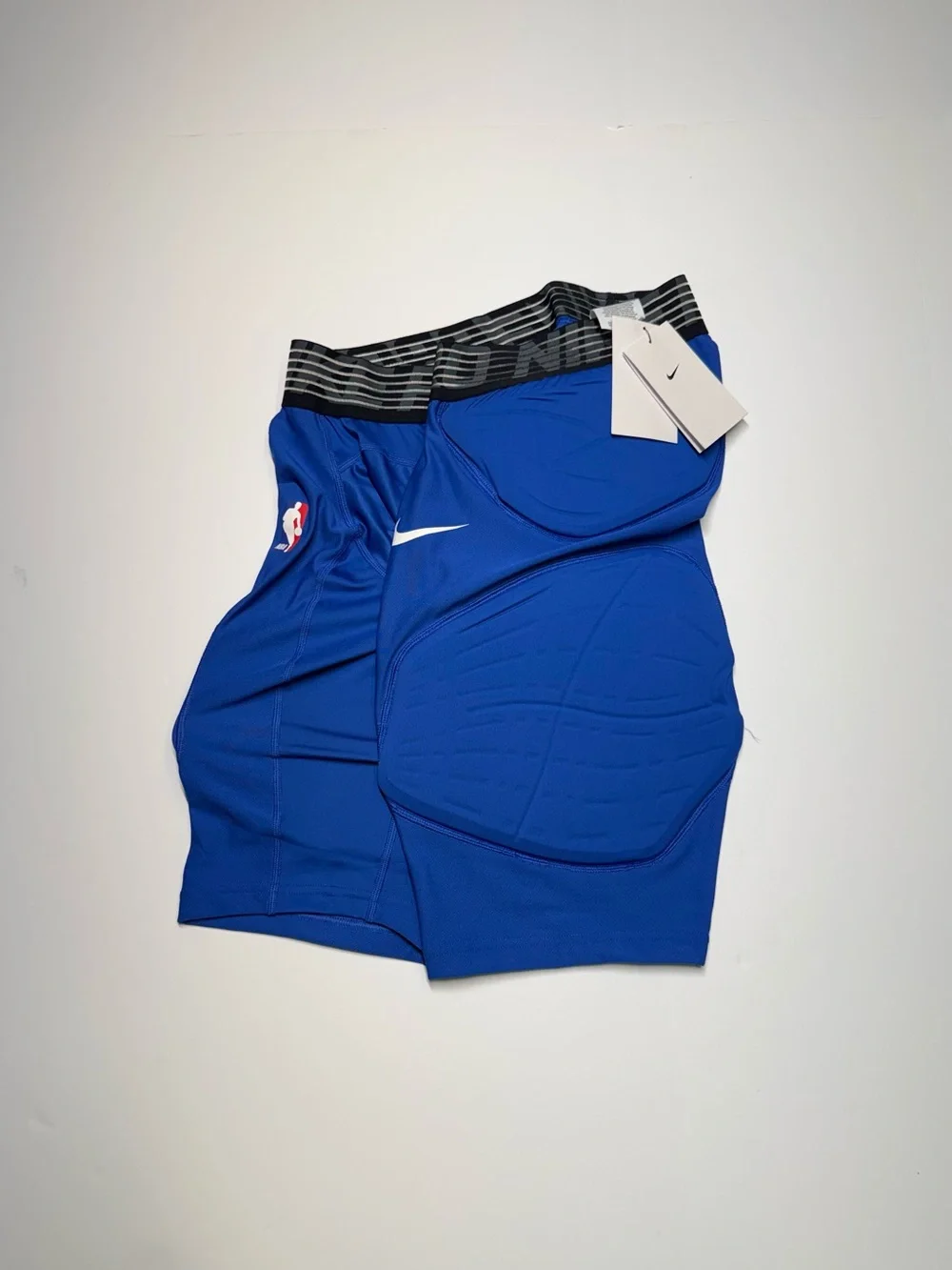 Nike Pro NBA Hyperstrong Padded Basketball Shorts Blue Men’s XL 881966-480 NWT